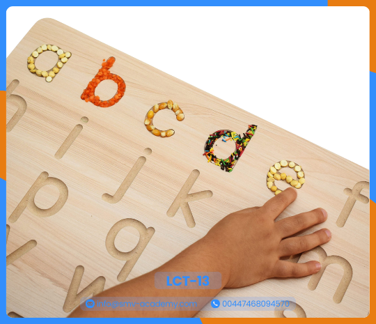 لوحة تتبع الحروف الانجليزية الصغيرة